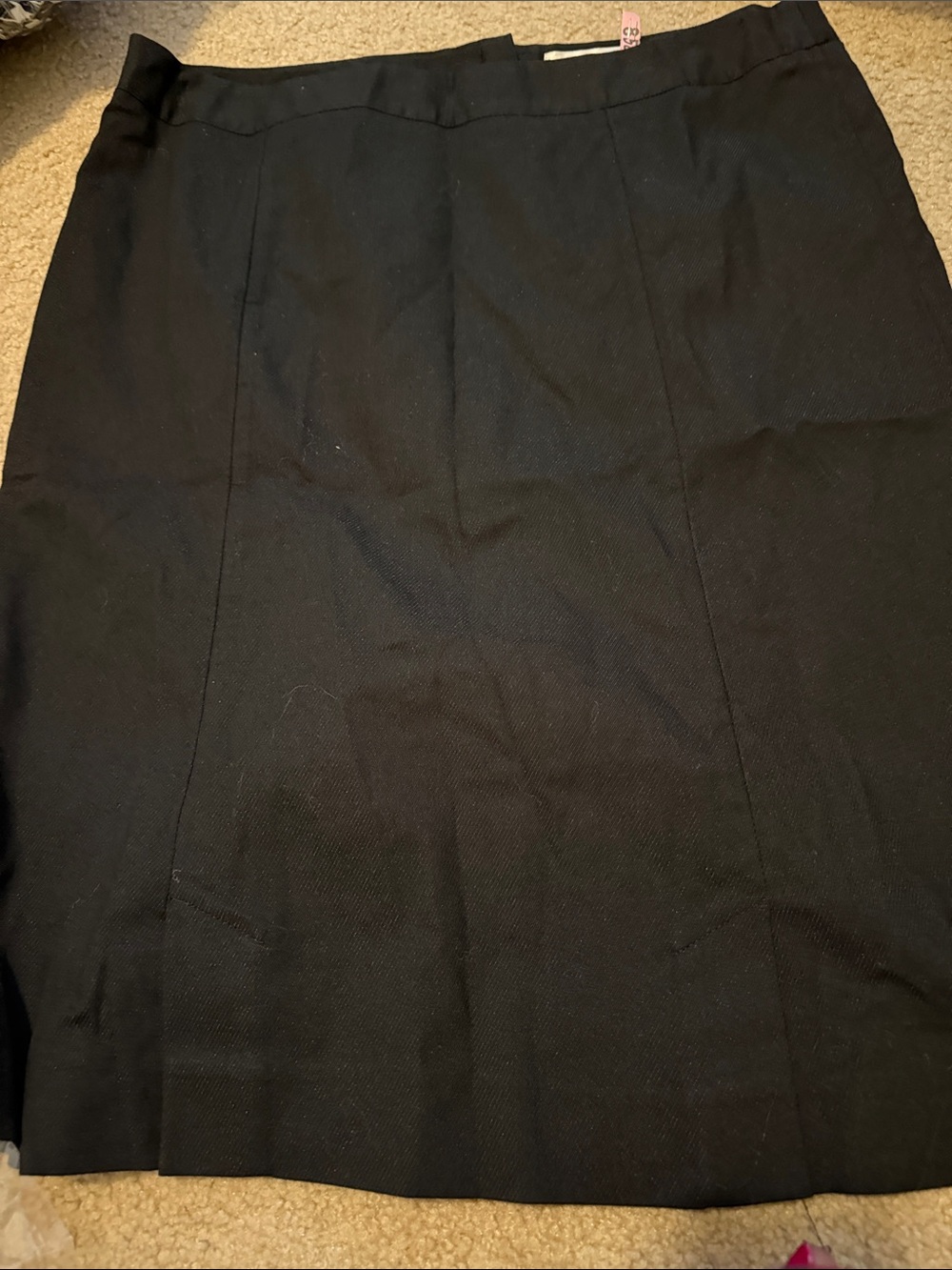 White House Black Market Black Midi Pencil Skirt